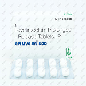 EPILIVE ER 500mg Tablet 10's
