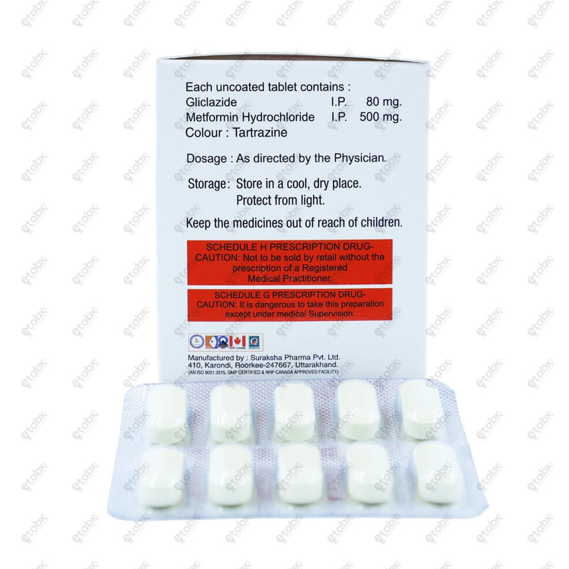 Glatix M 80mg Tablet 10's