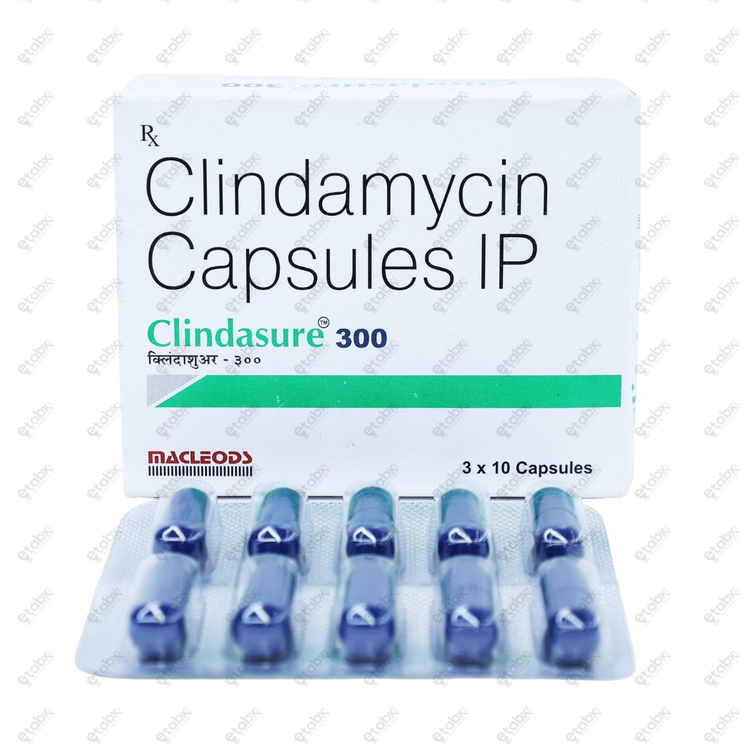 Clindasure 300 Tablet 10's
