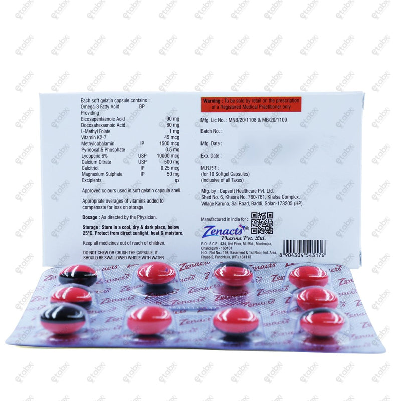 Callact K2 Softgels 10's