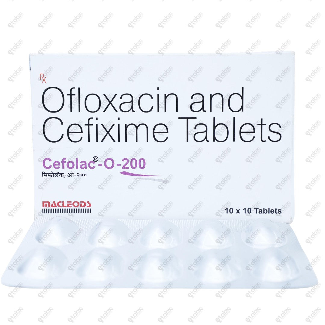 Cefolac O 200mg Tablets