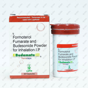 BUDAMATE 400 TRANSCAP 30 Capsules