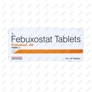Febumac 40mg Tablets 10's
