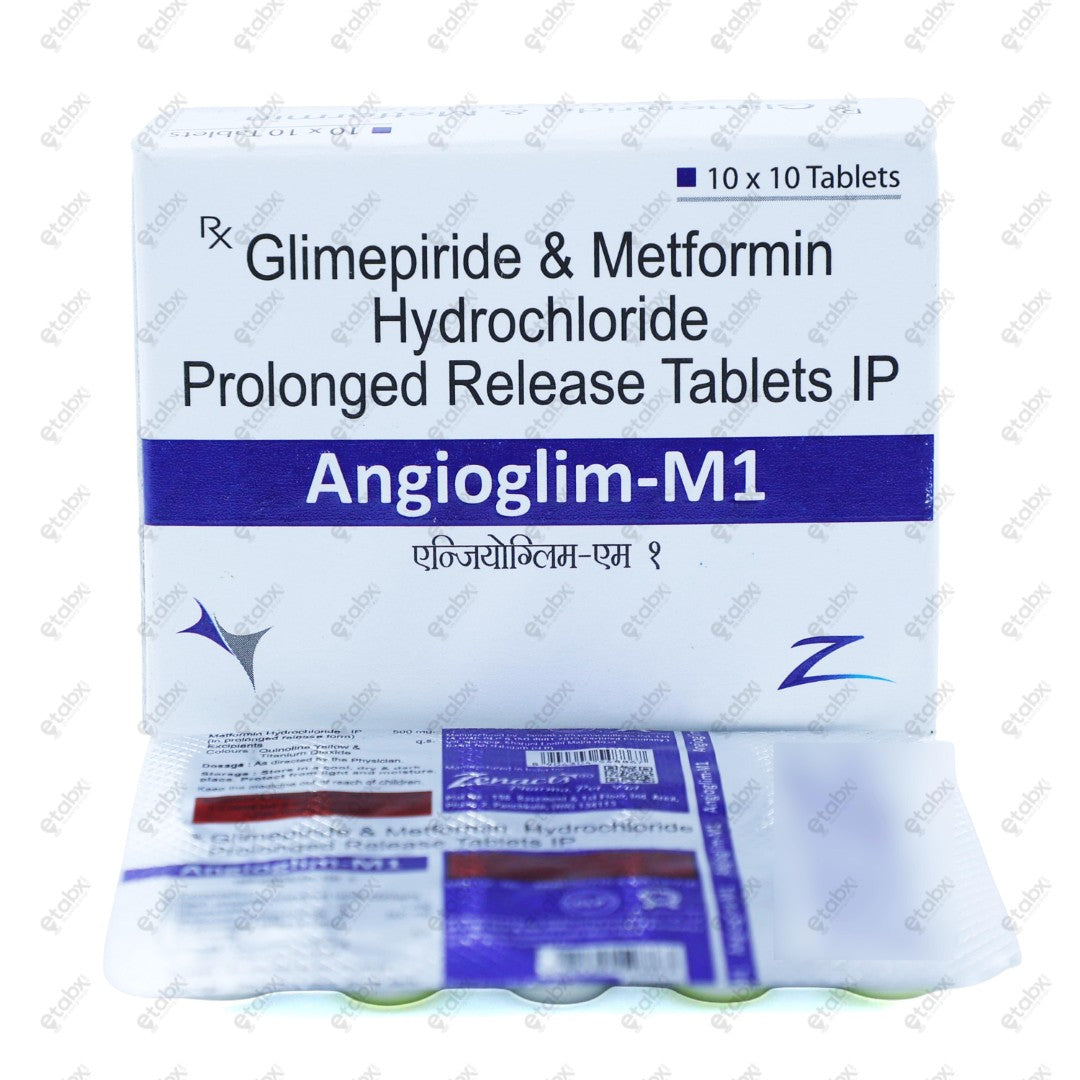 ANGIOGLIM M1 Tablet 10's