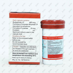 BUDAMATE 400 TRANSCAP 30 Capsules