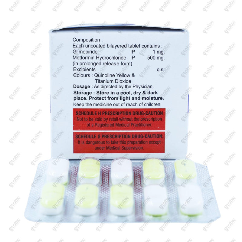 ANGIOGLIM M1 Tablet 10's