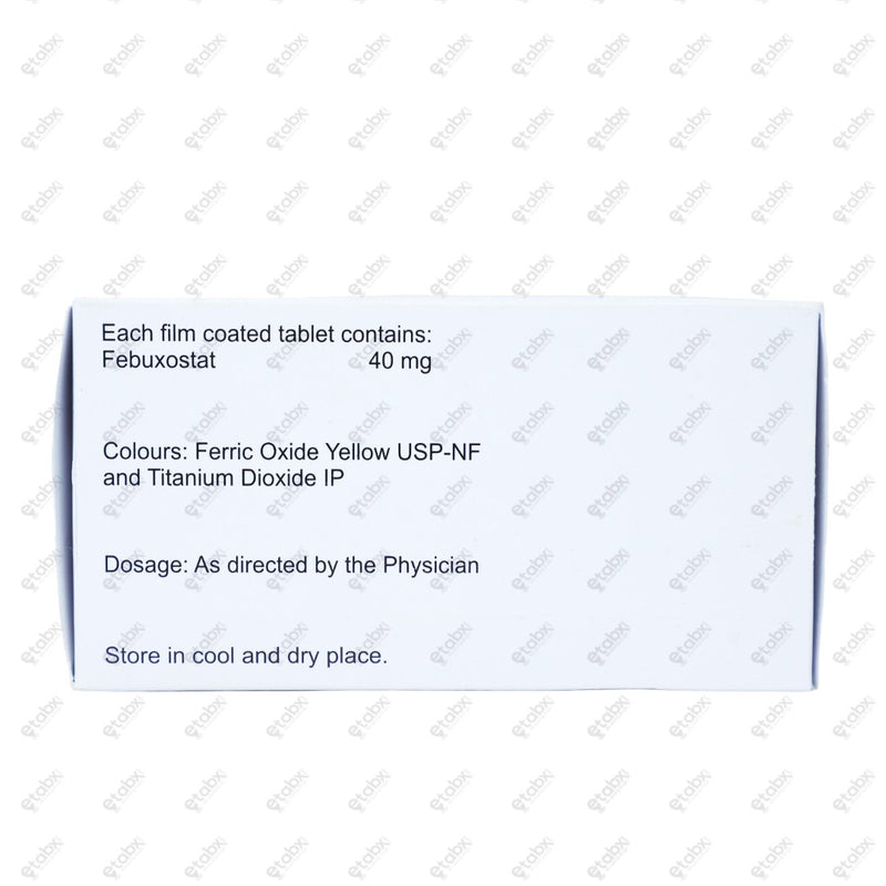 Febumac 40mg Tablets 10's