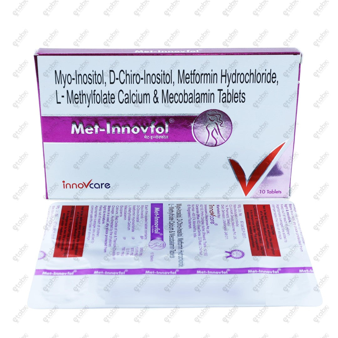 Met Innovfol Tablet 10's