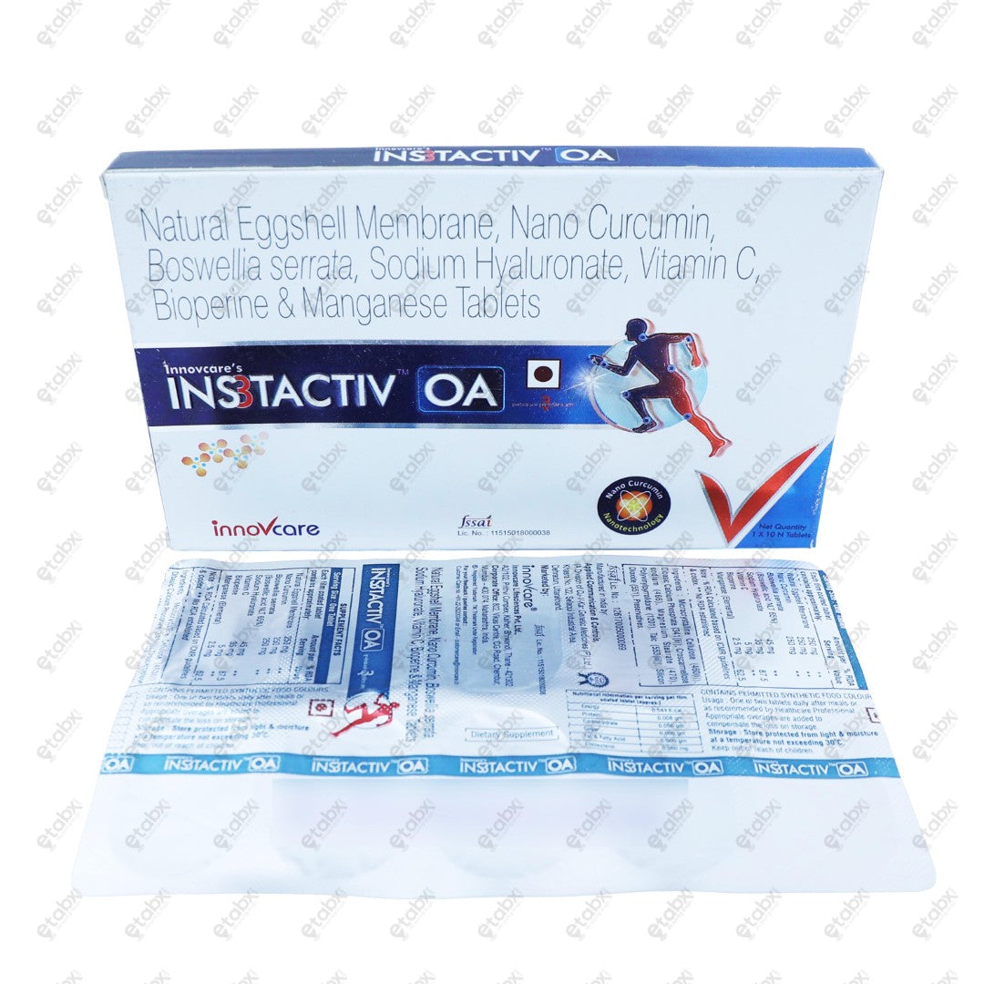 Ins3tactiv OA Tablet 10s