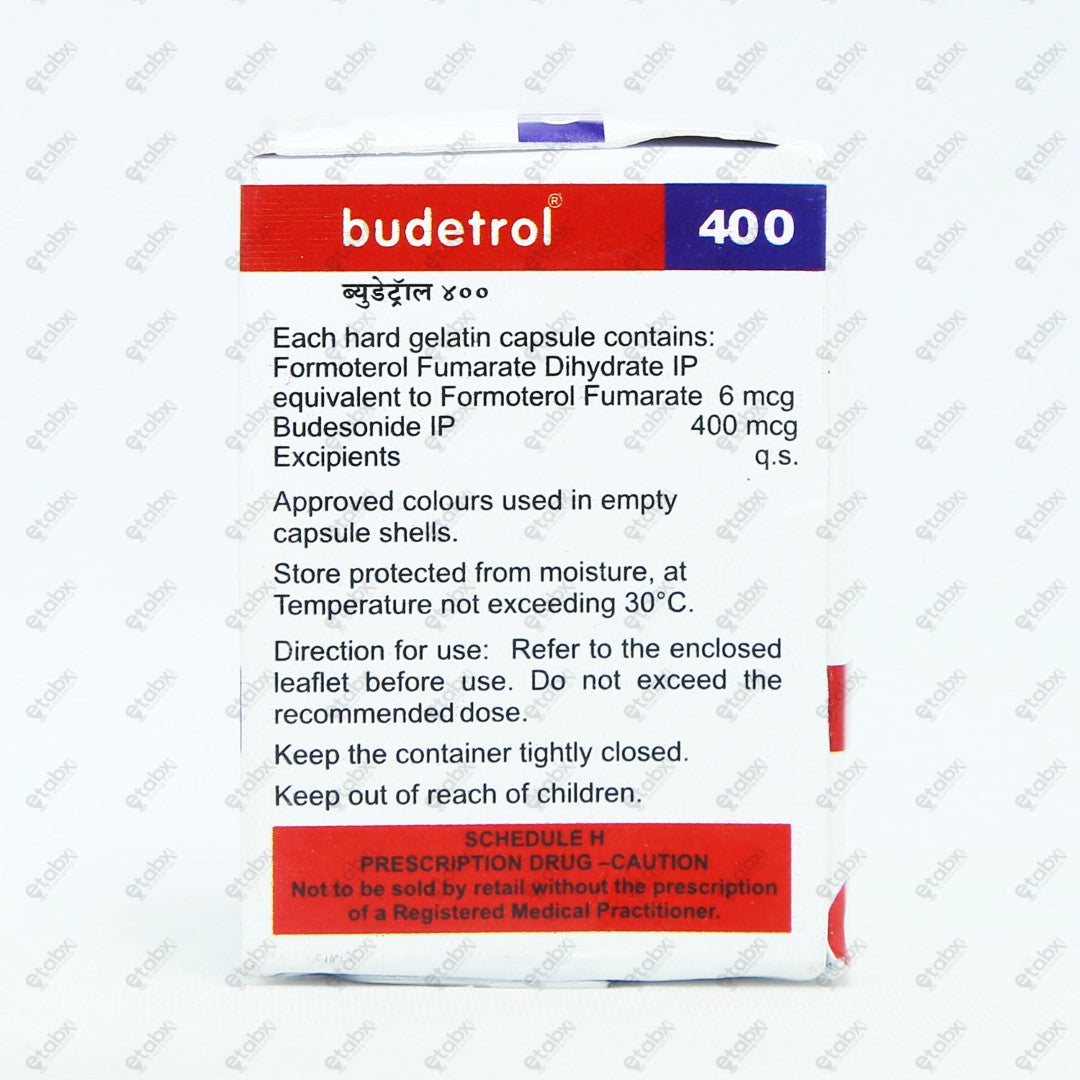 Budetrol 400 Capsule 30's