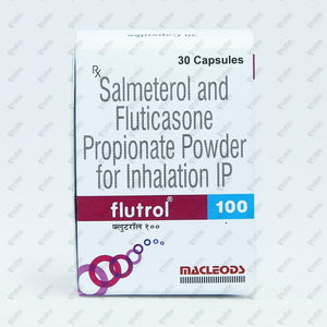 Flutrol 100 Capsule 30's
