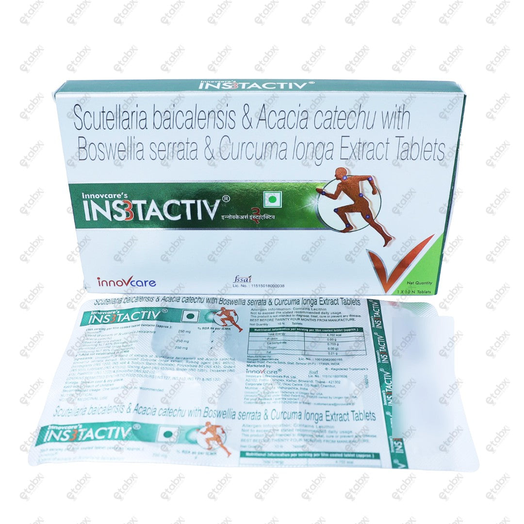 INS3TACTIVE Tablet 10's