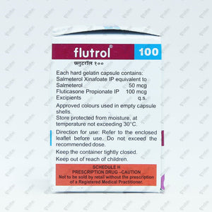 Flutrol 100 Capsule 30's