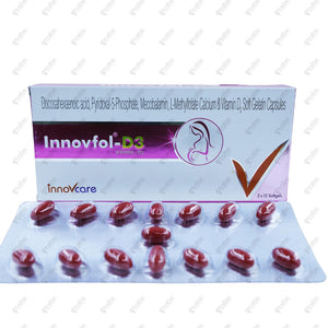 Innovfol D3 Capsule 15's