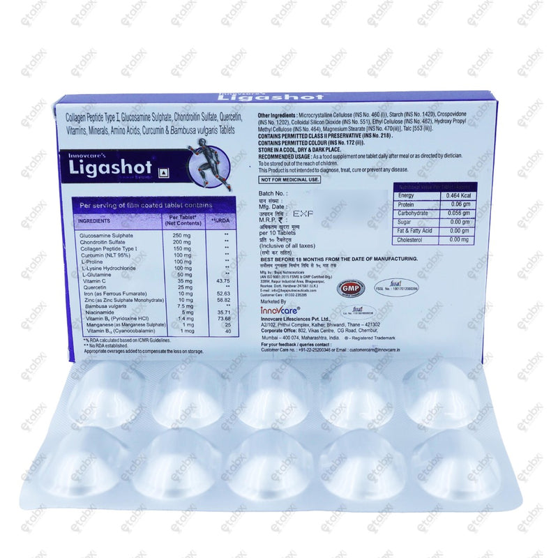 Ligashot Tablet 10s