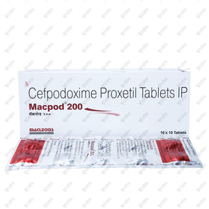 Macpod 200mg Tablet 10's