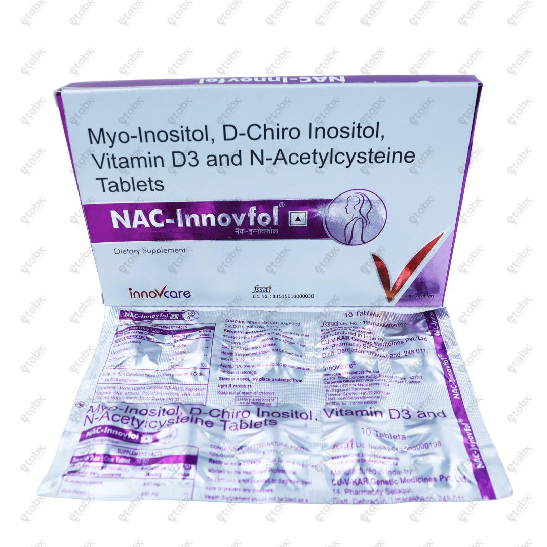 NAC Innovfol Tablets 10's