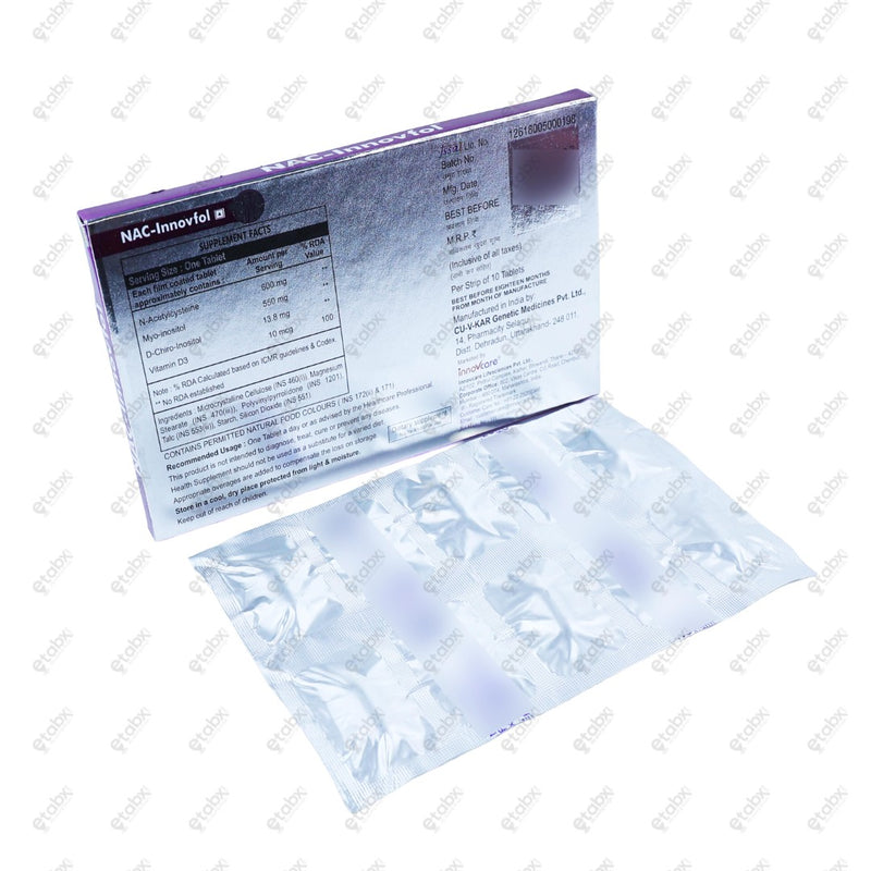 NAC Innovfol Tablets 10's