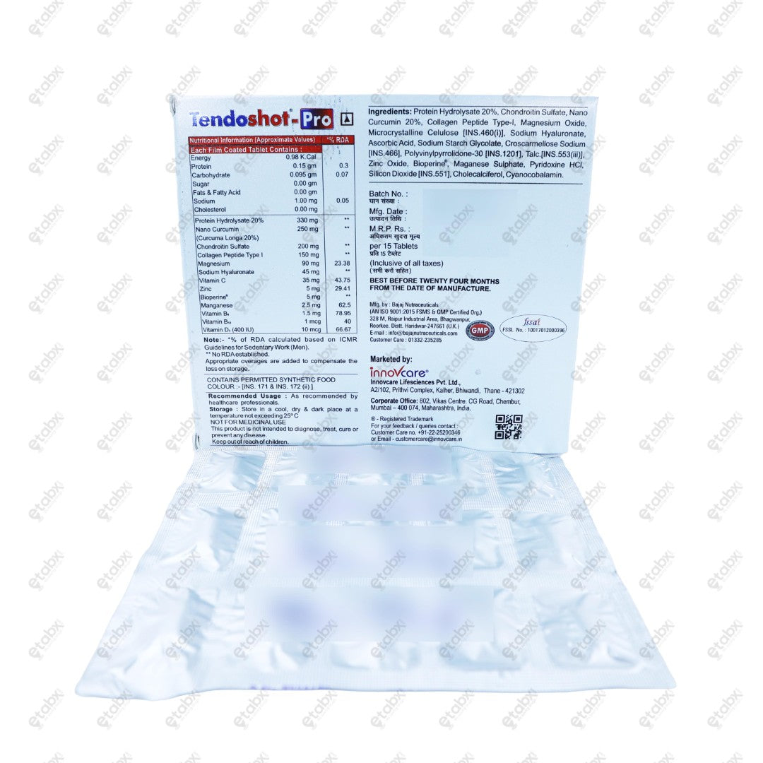 Tendoshot Pro Tablet 15s