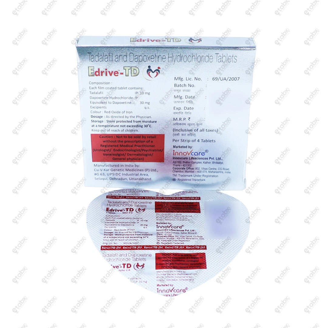 Edrive TD Tablets 4s