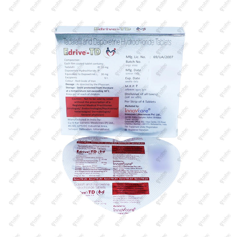 Edrive TD Tablets 4s
