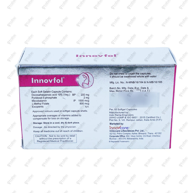 Innovfol Capsules 10's
