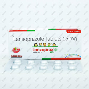 Lanzoprax Kid 15mg Tablet 10's