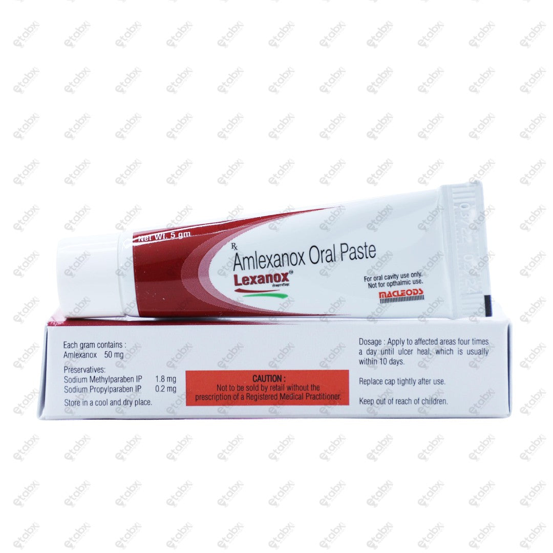 Lexanox Oral Paste 5 g
