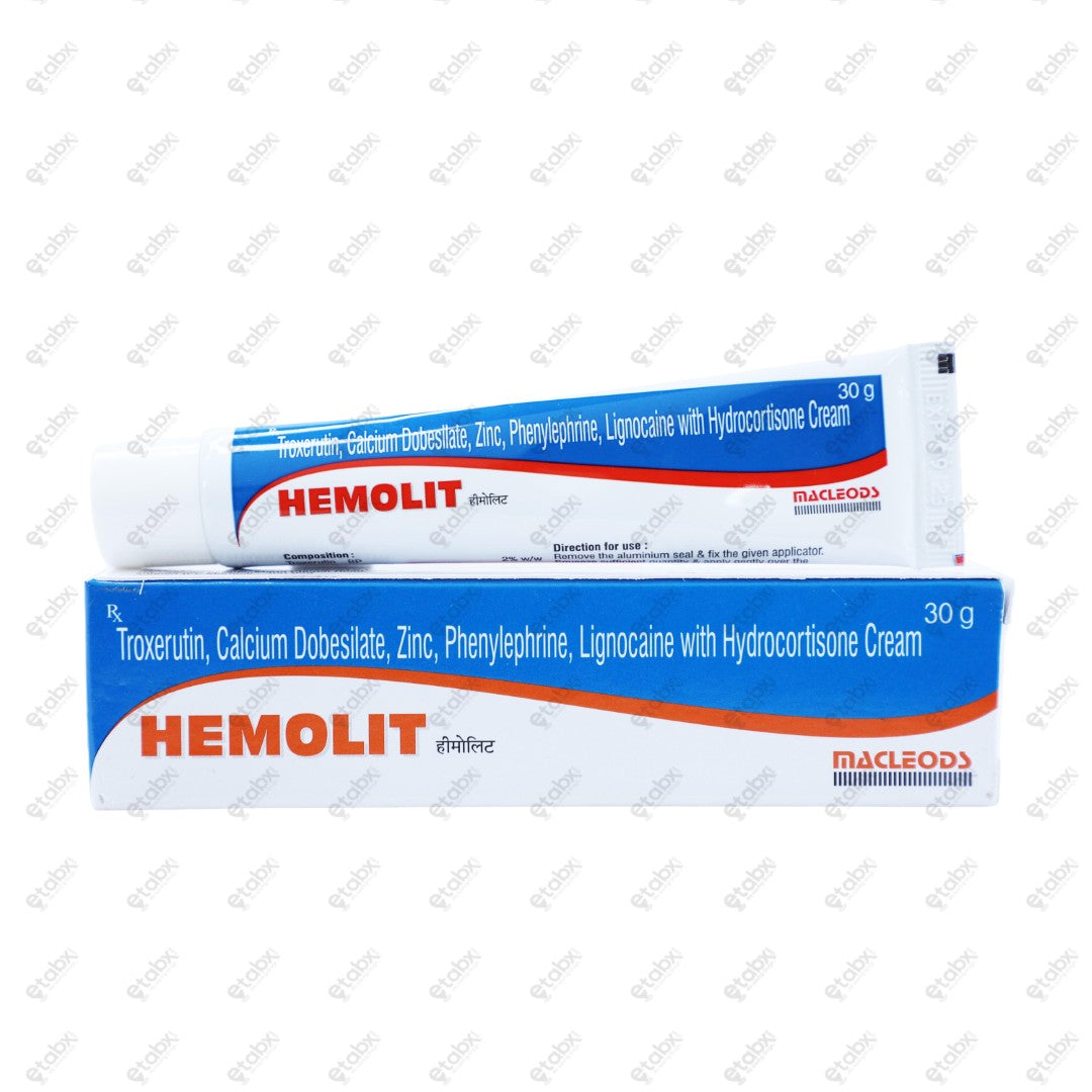 Hemolit Cream 30gm