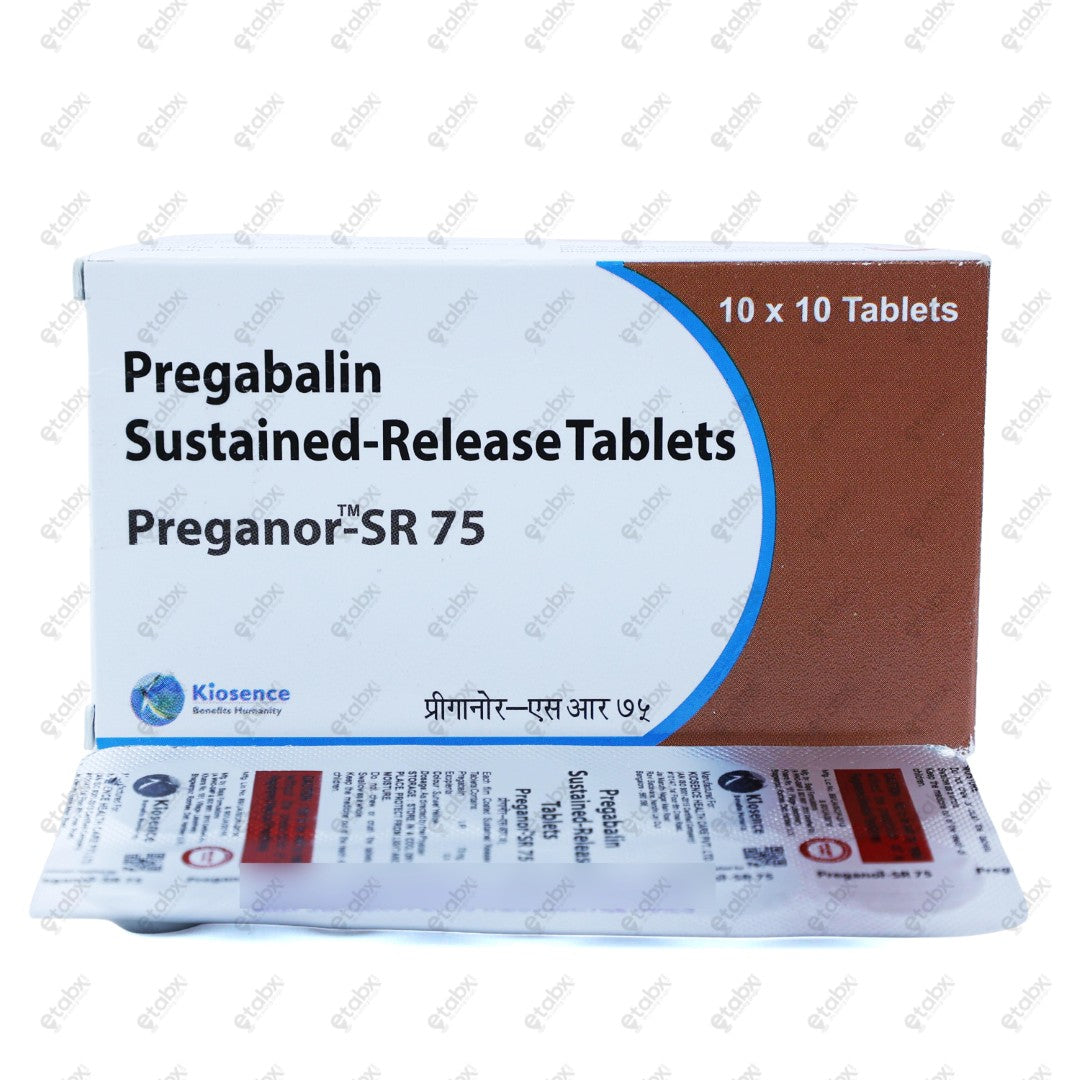 PREGANOR SR 75MG 10'S