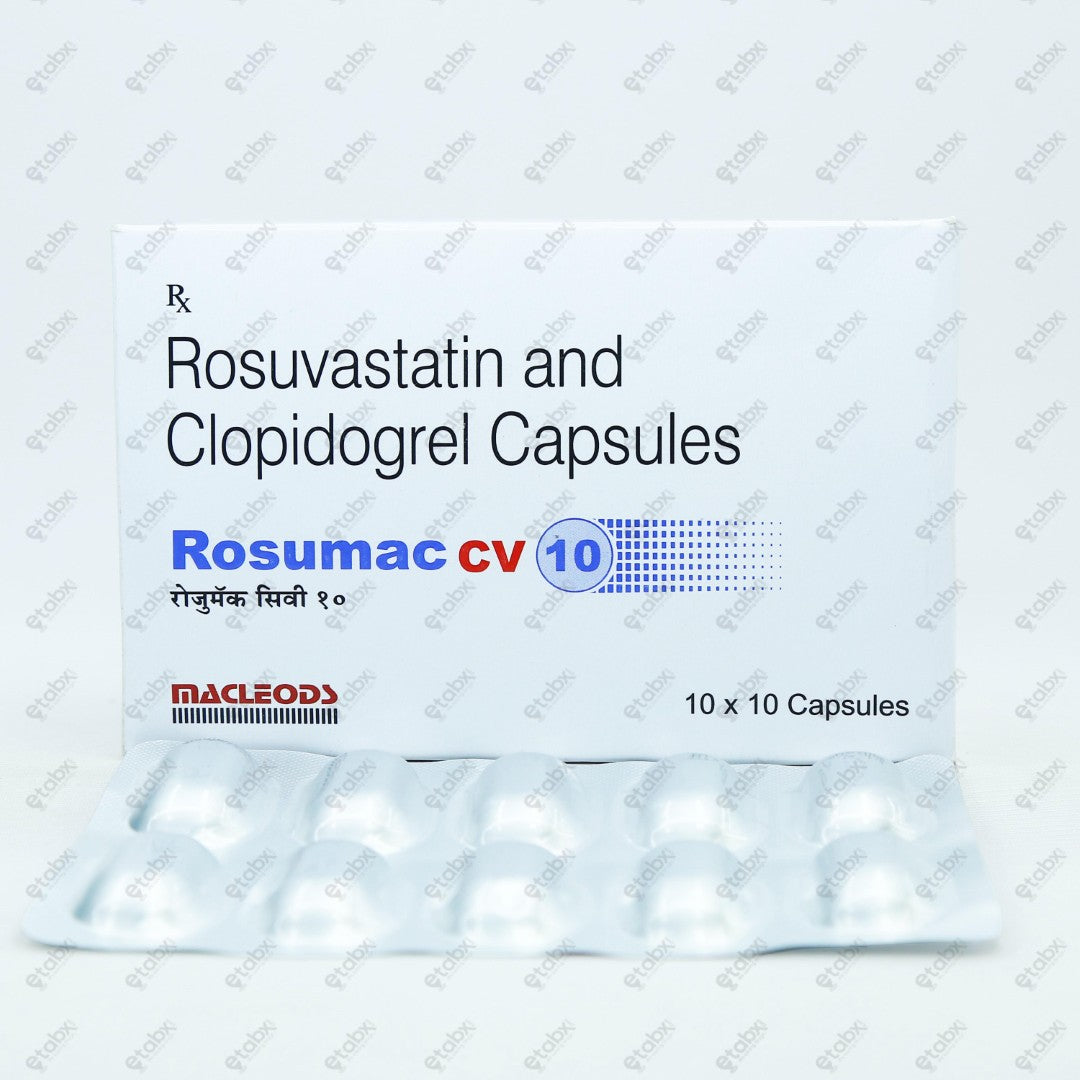 Rosumac CV 10mg Tablet 10's