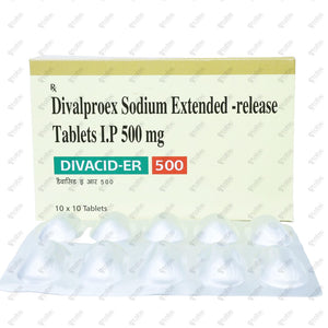 Divacid ER 500mg Tablet 10's