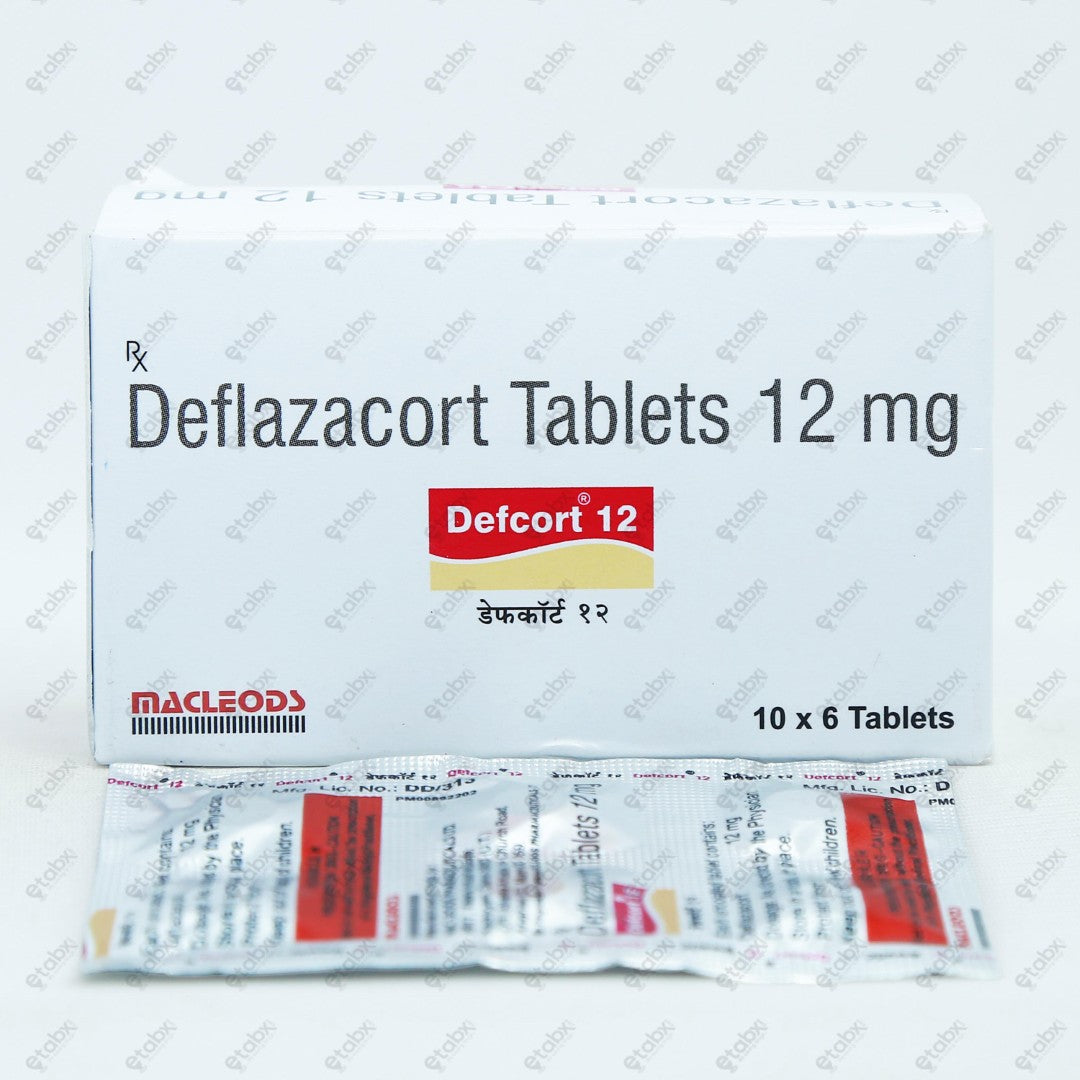 Defcort 12mg Tablet 6's