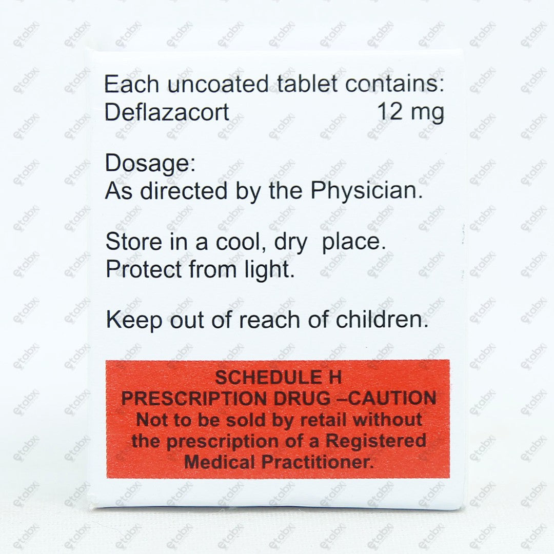 Defcort 12mg Tablet 6's