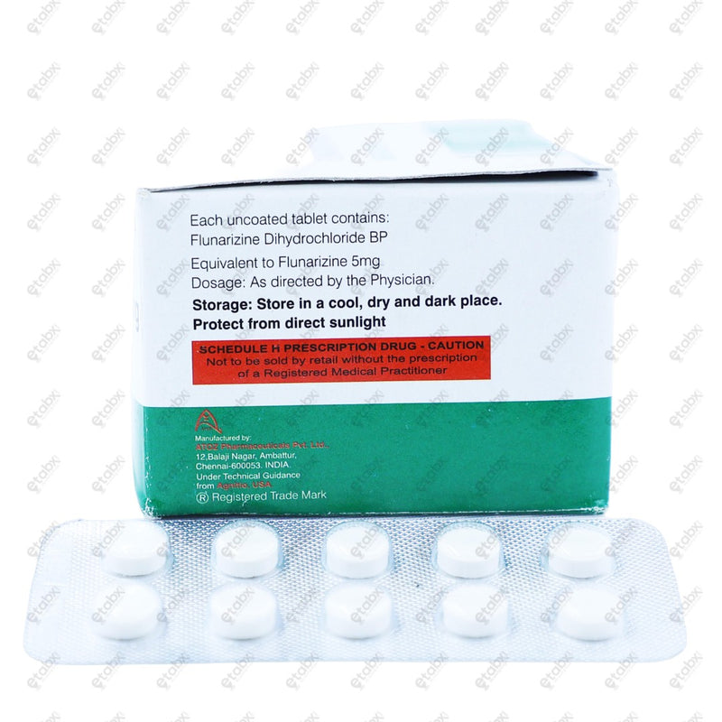 Migrazine 5mg Tablet 10's