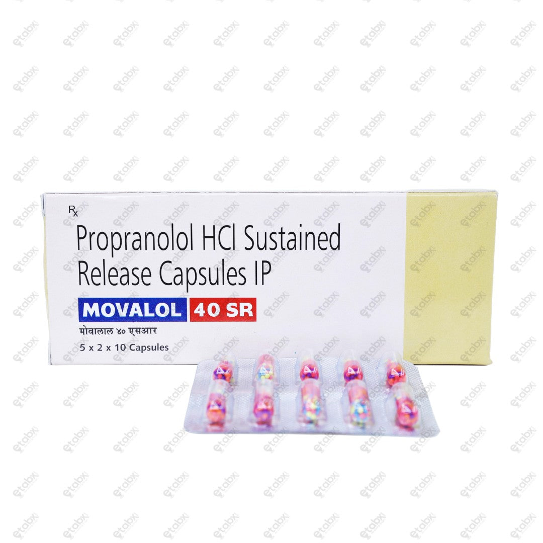 MOVALOL SR 40MG Tablet 10'S