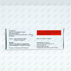 Cefakind 500mg Tablet 10's