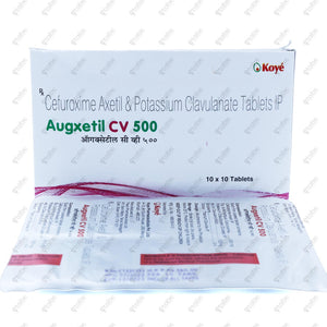 AUGXETIL CV 500 Tablet 10's