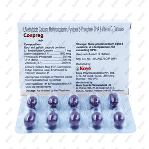 Coepreg Capsule 10's