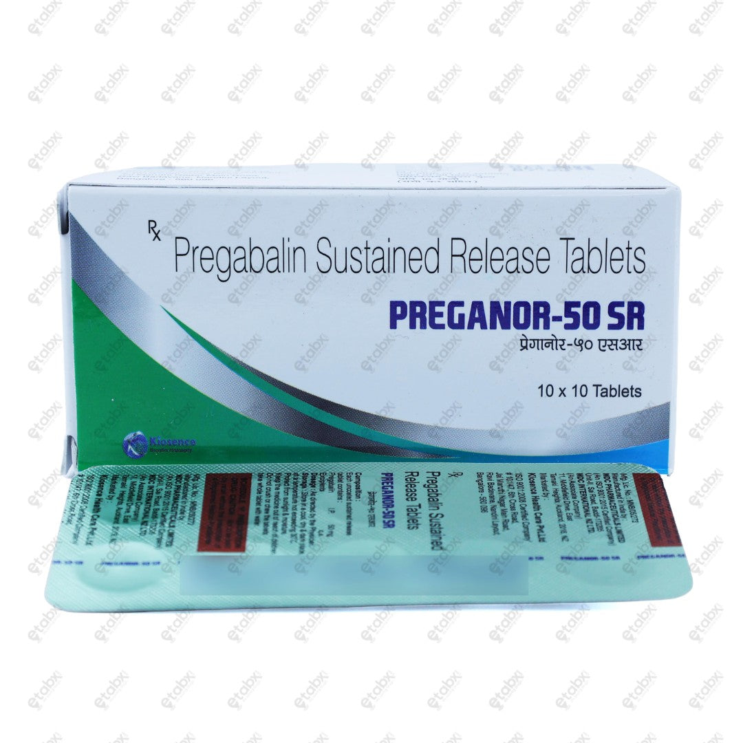 PREGANOR SR 50mg Tablets 10's