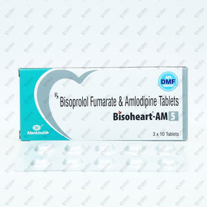 BISOHEART AM 5mg Tablets (10's)