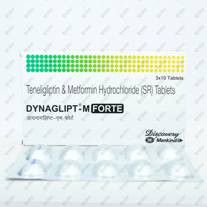 Dynaglipt M Forte Tablet 10's