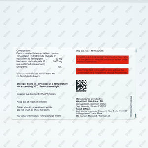 Dynaglipt M Forte Tablet 10's