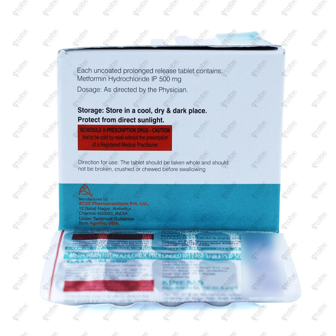 Gala M 500mg Tablet 10'S