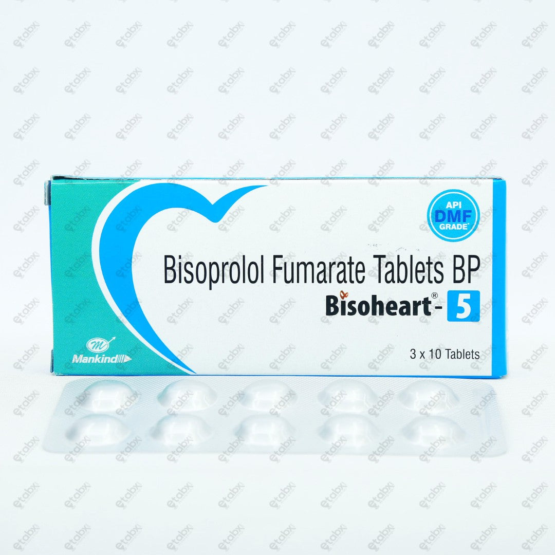 Bisoheart 5mg Tablets 10's