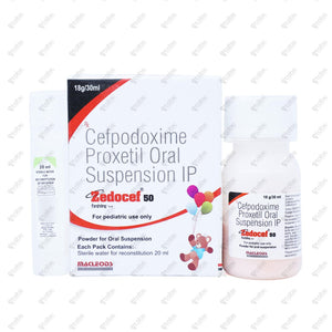 Zedocef 50 Suspension 30ml