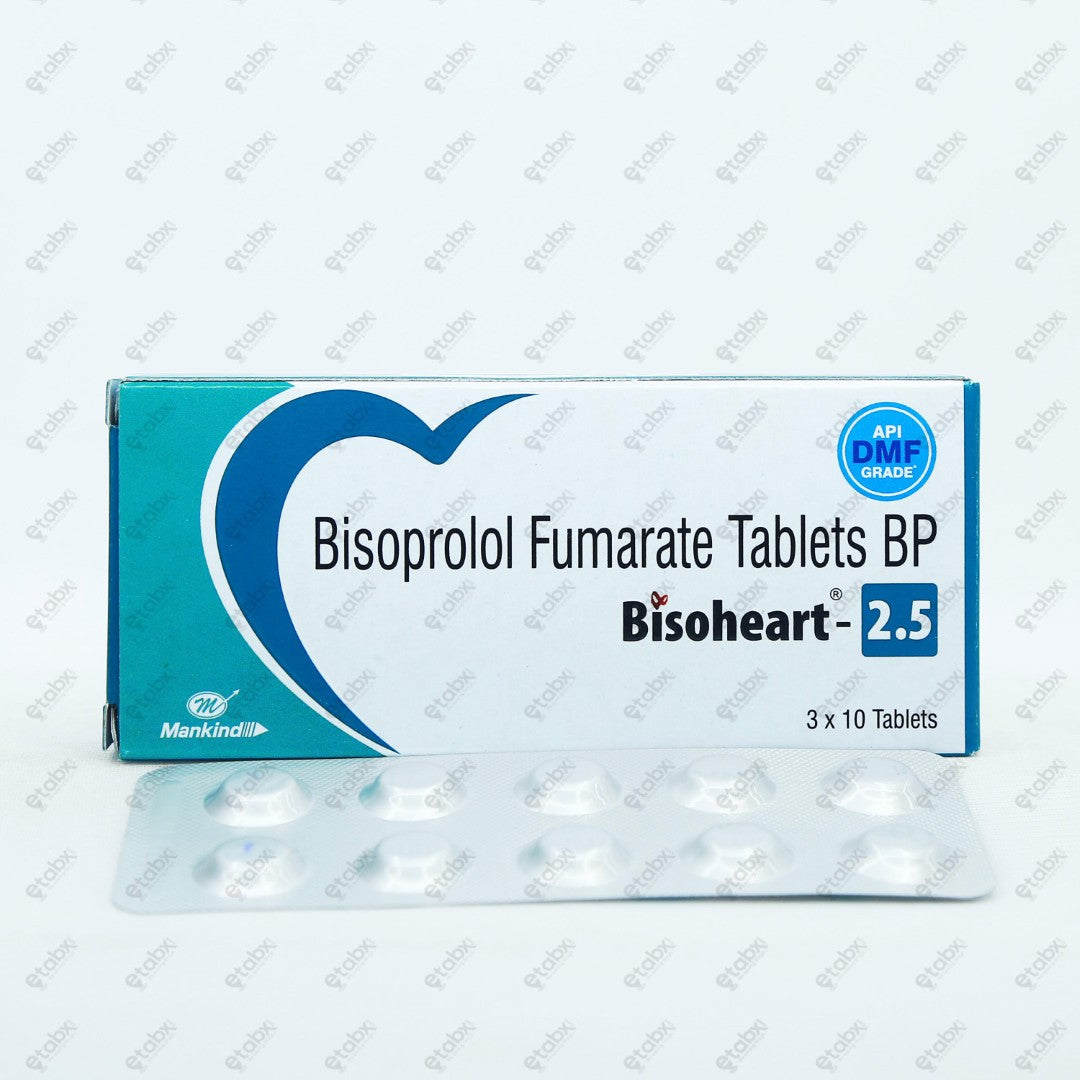 Bisoheart 2.5 Tablet 10's