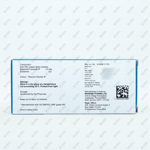 Bisoheart 2.5 Tablet 10's