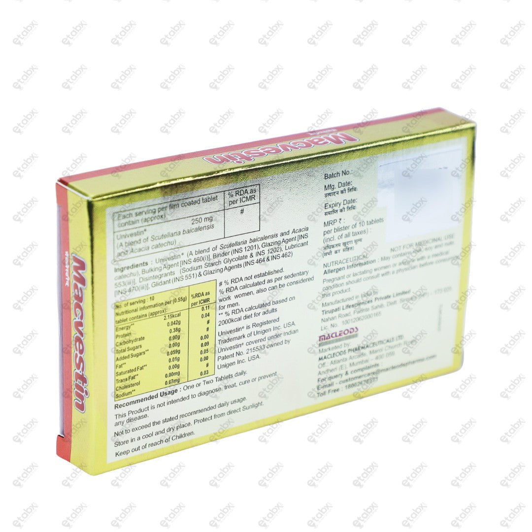 Macvestin Tablet 10s