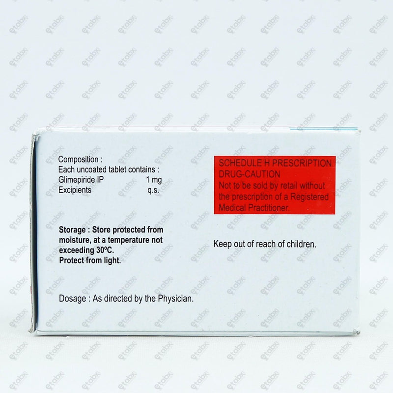 Glimestar 1mg Tablets 10's